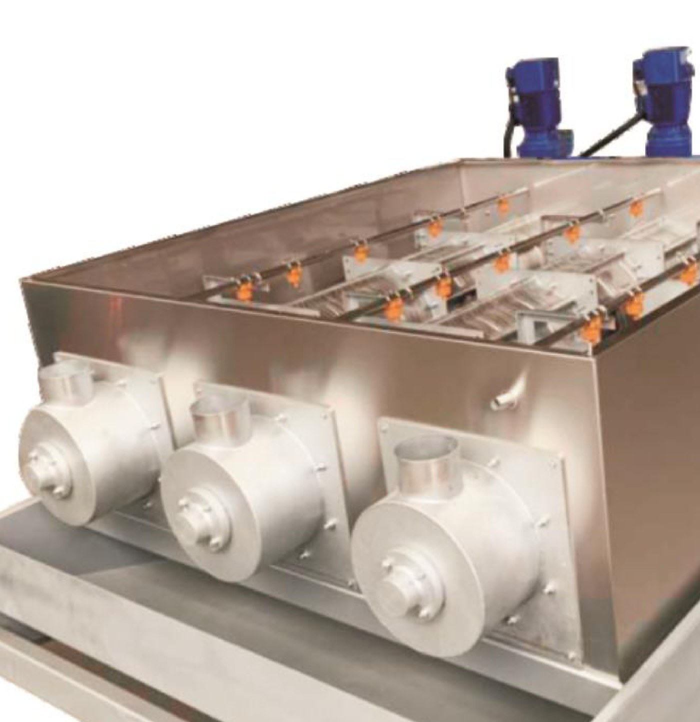 Multi-screw solid-liquid separator